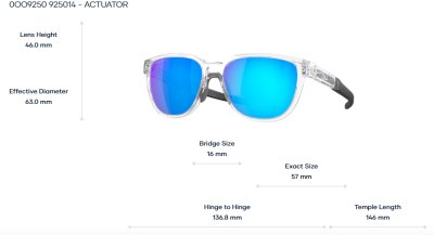 画像1: 【OAKLEY】オークリーサングラス 009250-925014 ACTUATOR